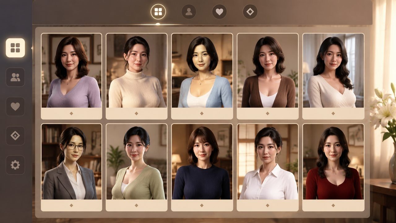 熟女日 剧情互动 实机截图 1